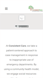 Mobile Screenshot of consistentcare.org